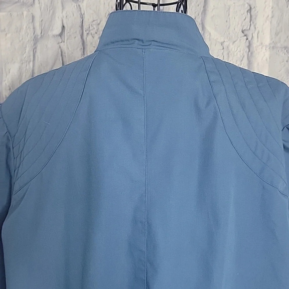 PA ORIGINALS Blue Mid Length‎ Lightweight Coat Size 14 1/2 16 1/2 - Picture 7 of 9